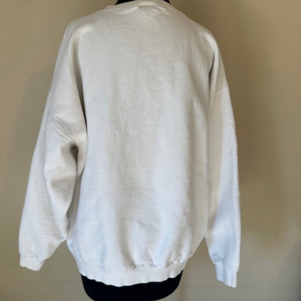 Rare Vintage 90s Nike Town Chicago Embroidered Sweatshirt  8553 - Picture 3 of 10